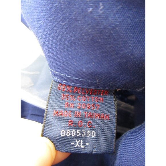 VINTAGE Tori Richard Shirt XL Honolulu Hawaiian Military 70s 80s Logo - Picture 10 of 11